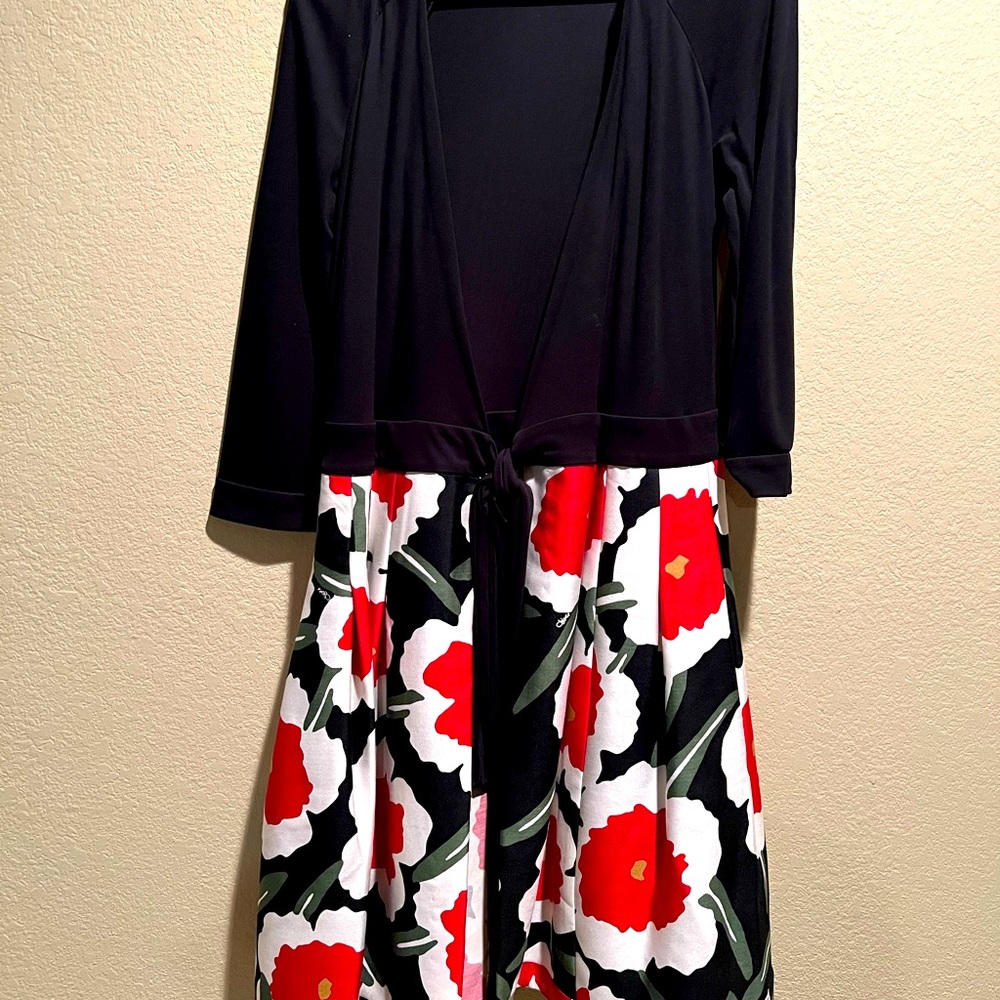 Diane von Furstenberg Poppy Print Wrap Dress